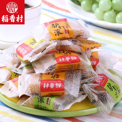 稻香村驢打滾500g小吃特產零食糕點心美食品零食麻薯麻糬北京發貨